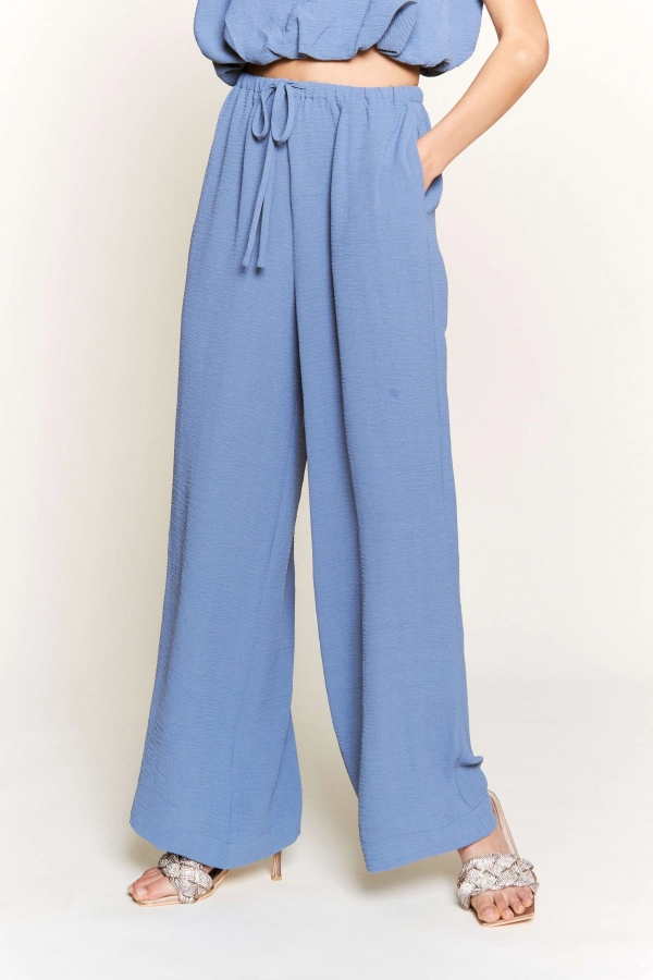 wholesale clothing dust blue pants In The Beginning